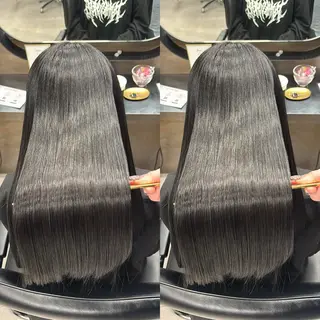 ロング 今話題の艶髪矯正 美艶カラー/FUKAのヘアスタイル