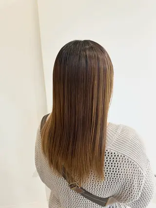セミロング 🫧のばた /川越/透明感🫧のヘアスタイル