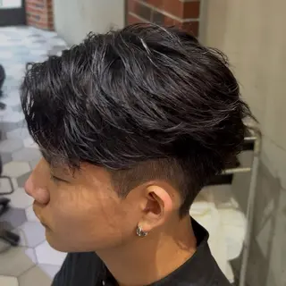 パーマ メンズ ハイトーン🎨/ パーマ🌀/堀江輝起のヘアスタイル