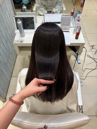 ロング カラー 🎀ゆい🎀 髪質改善カラー🎀のヘアスタイル