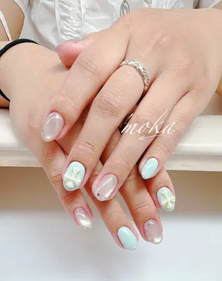 ネイル 胡蝶蘭レディースサロ ンNailMOKAのネイルデザイン