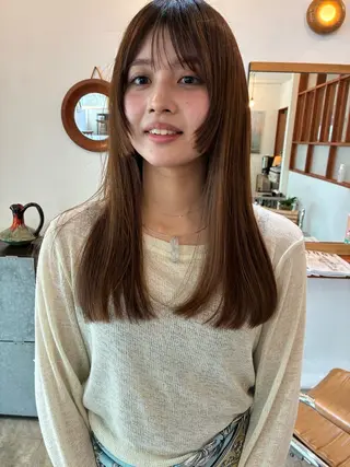 セミロング 田口 武英のヘアスタイル