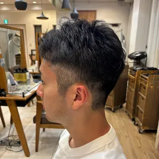 メンズ 新原 陽那のヘアスタイル