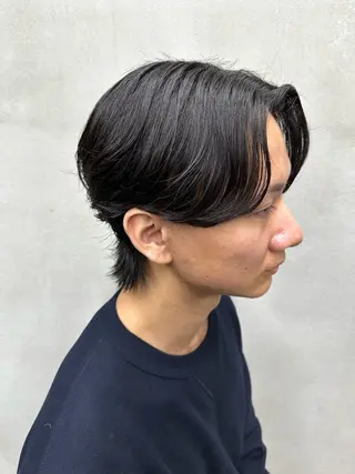 パーマ メンズ 山本 莉人のヘアスタイル