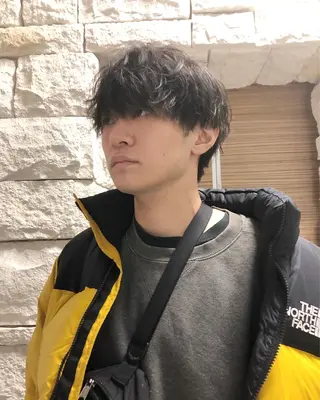 パーマ ヘアアレンジ メンズ メンズ特化✂️栗原 侑也のヘアスタイル