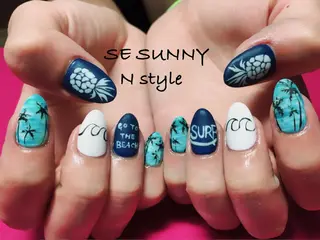 ネイル マツエク・マツパ SE SUNNY N-styleのネイルデザイン