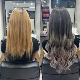ロング カラー ヘアアレンジ ar+ ❤︎ maiのヘアスタイル