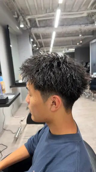 ショート メンズ特化／短髪 石飛皓平のヘアスタイル