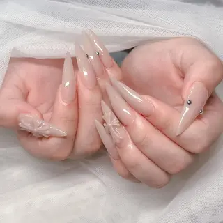 ロング カラー Bling Salonのネイルデザイン