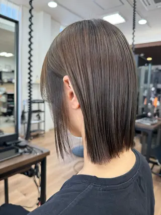 ミディアム A.casa まつおかのヘアスタイル