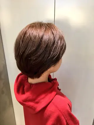 ショート カラー 天野 利咲のヘアスタイル