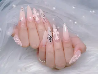 ロング カラー yuna ユナのネイルデザイン