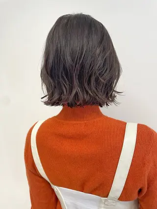 ミディアム 🧶【暖色艶カラー】 小久保🧶のヘアスタイル