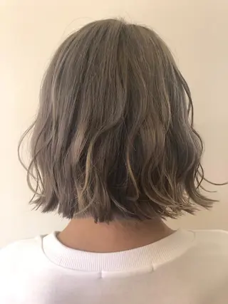 ミディアム カラー 韓国hair ·͜· watanabeのヘアスタイル