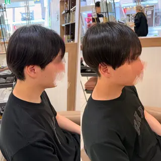 メンズ 縮毛矯正 池田勇一のヘアスタイル