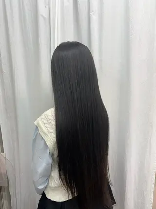 ロング パーマ 林 夢良🖤のヘアスタイル