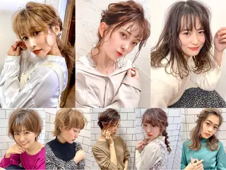 カラー ヘアアレンジ TAKAHASHI LEAPSのヘアスタイル