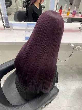 ロング ブリーチありなし× 淡色🎀𝑼𝑻𝑨のヘアスタイル