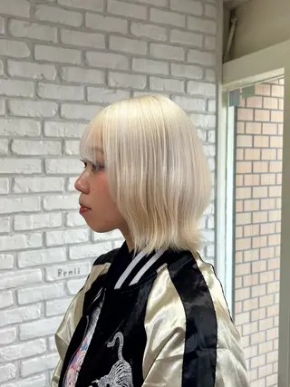 ミディアム ︎☀️はるき︎︎☁️ ショートモデル募集のヘアスタイル