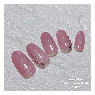 ミディアム ネイル 🐾enen style 🐾のネイルデザイン