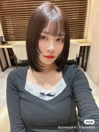ショート レイヤー似合わせ 透明感カラーりきやのヘアスタイル