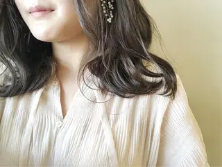 ミディアム カラー ヘアアレンジ メンズ ネイル マツエク・マツパ 夜23時まで予約🉑 reverieあきらのヘアスタイル