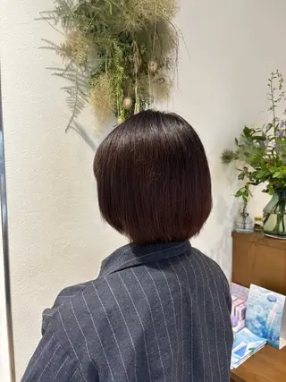 ミディアム 透明感カラー🩵海外 ヘア/chiharuのヘアスタイル