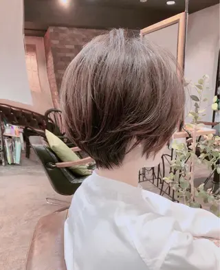 ショート 髪質改善✨ストレート オグ✂️/ショートのヘアスタイル