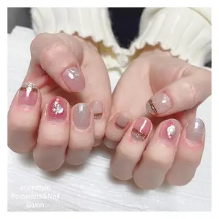 ショート ネイル 🐾enen style 🐾のネイルデザイン
