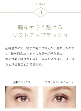 マツエク・マツパ 【Charme 】 シャルムのマツエク・マツパデザイン