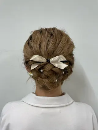 ヘアアレンジ 秋葉 万柚子のヘアスタイル