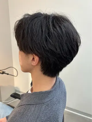 メンズ 船橋駅フェザーパーマ ニュアンスパーマ保立のヘアスタイル