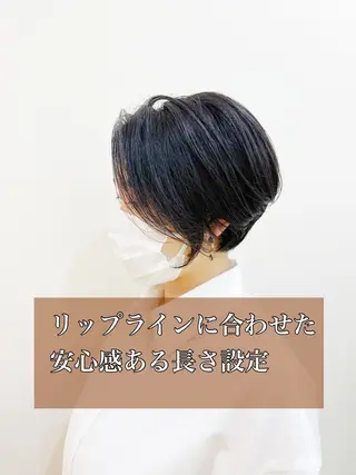 ショート 👑銀座ショート/ 絶壁補正/金子涼👑のヘアスタイル