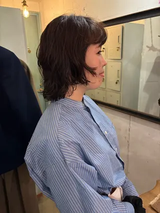 パーマ うる艶ストレート/ 縮毛矯正 Manaのヘアスタイル