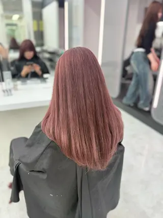 ロング カラー 🥂上品ワンホンヘア 🥂nozomiのヘアスタイル