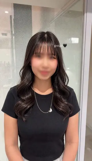 ロング カラー 坂本奈都美/Jr.s 🎀のヘアスタイル