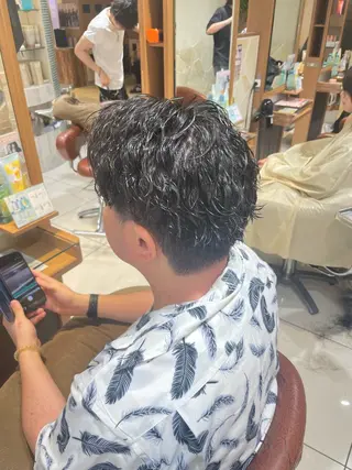 ショート 新宿/メンズカット/ メンズ特化/萩原優人のヘアスタイル