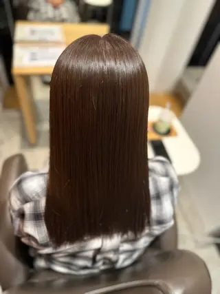 ショート カラー ボブパーマ/デジパ 松原吹季のヘアスタイル