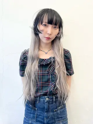 セミロング カラー HARU//原宿🤍 リピート率NO.1のヘアスタイル