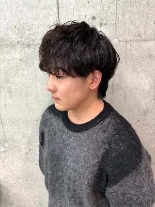 パーマ メンズ 立川カットモデル/ moc🍀shuriのヘアスタイル