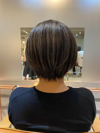 ショート カラー ハイトーン×似合わせ 🌱中川慎之介のヘアスタイル