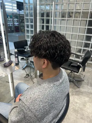 パーマ メンズ fifth PARK HINATAのヘアスタイル