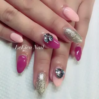 ネイル モチの良さ◉ フィルインネイル♡のネイルデザイン