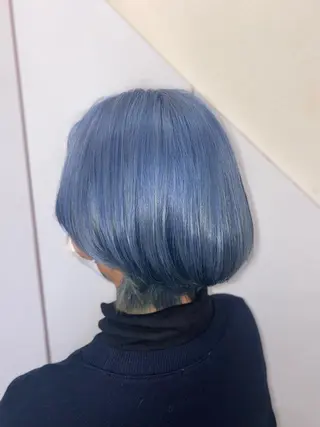 ショート ゆぴ☾‪/推しカラー /ハイトーンのヘアスタイル