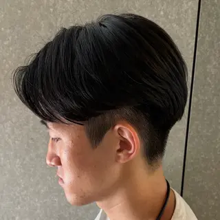 パーマ メンズ 【束感セット】 あおいのヘアスタイル