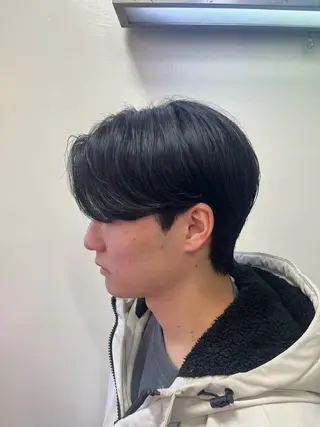 ショート パーマ メンズ 本場韓国ヘア/韓国風 メンズヘア　須田龍世のヘアスタイル