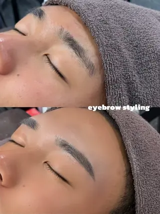 アイブロウ 𝚔𝚊𝚛𝚎𝚗 /mosteyesのマツエク・マツパデザイン