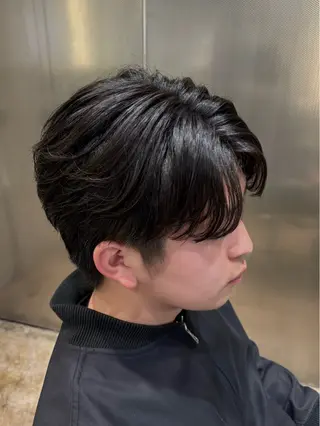 ショート パーマ メンズ yukiho❤️ GAUDI 池袋のヘアスタイル