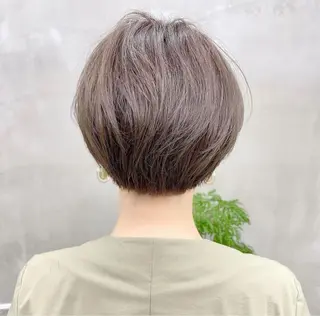 ショート カラー 👑ボブはお任せ ミヤノ👑のヘアスタイル