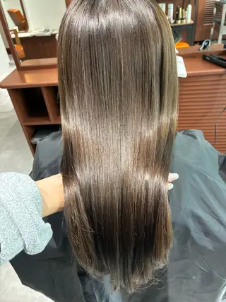 セミロング カラー ヘアアレンジ 💟Opus // Mizuki🐕のヘアスタイル